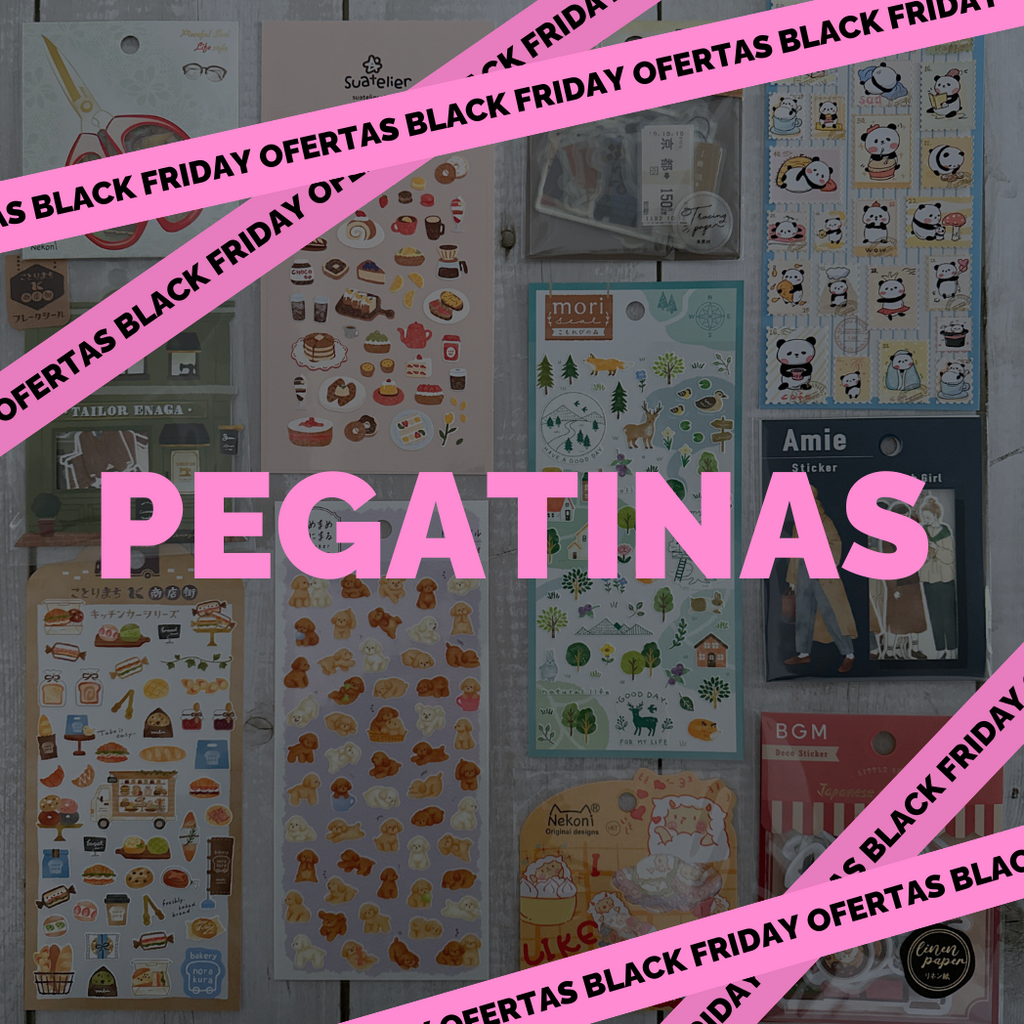 Pegatinas en Caja