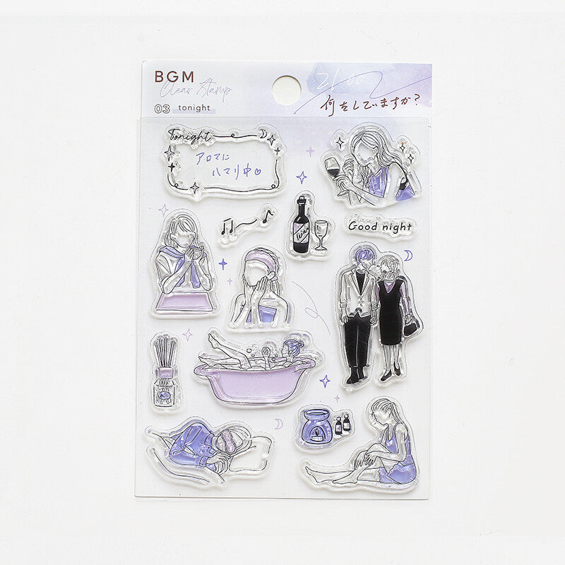 Sellos Acrílicos Transparentes INNSPIRO – Reposicionables, Fáciles De Almacenar, Para Estampar Con Bloque Acrílico (ref. 17300)