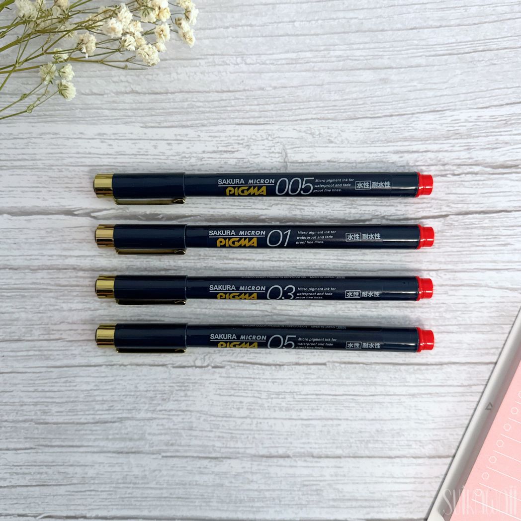 SAKURA | Rotulador calibrado Pigma MICRON Ed. Japón – Suikawaii