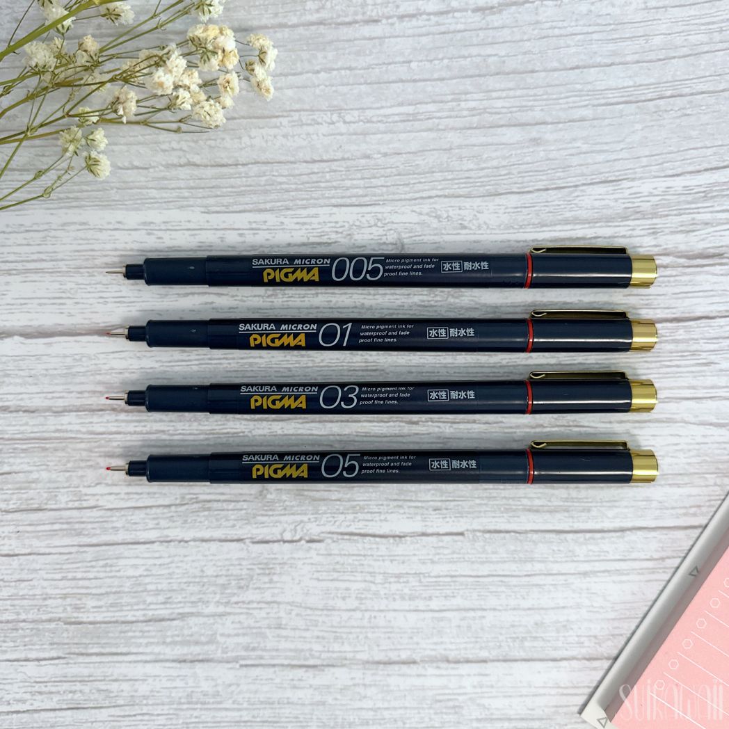 SAKURA | Rotulador calibrado Pigma MICRON Ed. Japón – Suikawaii