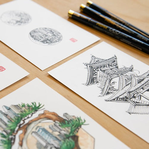 SAKURA | Rotulador calibrado Pigma MICRON Ed. Japón – Suikawaii